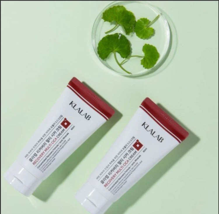 Klalab Recovery Multi Cica Cream 80 ml کرم ترمیم کننده و ریکاوری سیکا کلالب😍 ۸۰ میل تاریخ ۲۰۲۸ مناسب انواع پوست و بریر آسیب دیده