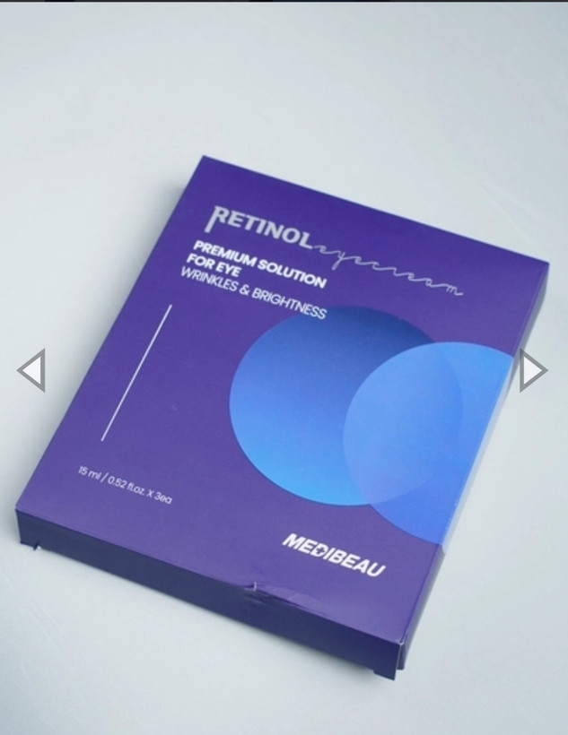 پک کامل دورچشم رتینول Medibeau ۳ عدد شامل ۳ عدد ۱۵ میل تاریخ ۲۰۲۸