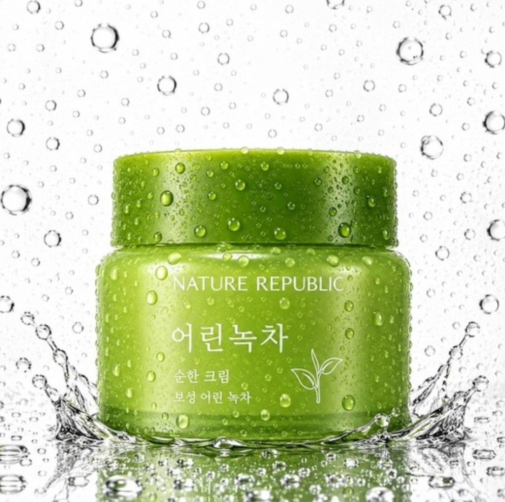 آبرسان چای سبز NATURE REPUBLIC ۵۵ میل تاریخ ۲۰۲۸